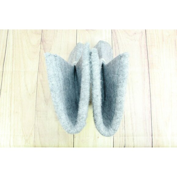 LL Bean Gray Wool Warm Replacement Boot Liner Inserts Size 3 - Picture 7 of 9